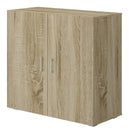 Mobiletto 2 Ante 90x41x85 cm in MDF Rovere