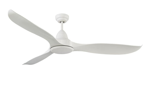 Ventilateur de Plafond avec 3 Pales et LED Ø132 cm 5 Vitesses Martec Wave Blanc prezzo