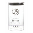 Barattolo Caffè Ø10,1x16,7 cm 1000 ml in Vetro Borosilicato VdE Tivoli 1996 Love it