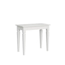 Consolle Allungabile 90-308x48x77 cm in Nobilitato Bianco