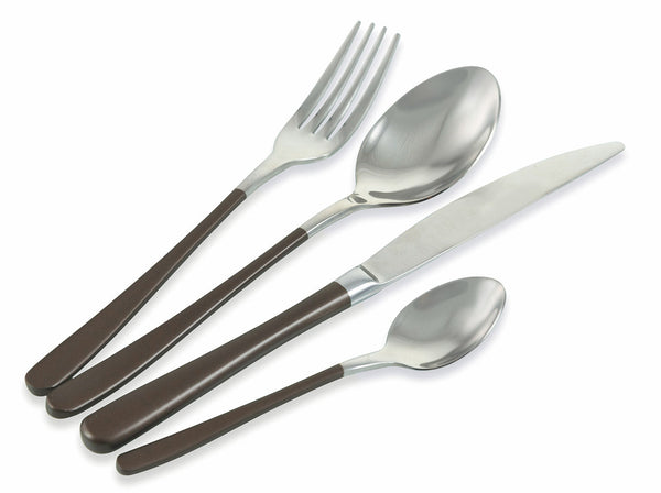 Ménagère Service 24 Pièces en Acier VdE Tivoli 1996 Officina Marron online