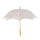 Parasol Parapluie en dentelle perforée crème cm Ø80x66