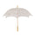 Parasol Parapluie en dentelle perforée crème cm Ø80x66