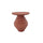 Table basse Alka Ø 35,5x40 cm en Acier Terre Cuite