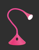 Lampada tavolo da Interno a LED in Plastica Rosa