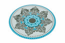 Set 6 Sottopiatti Tondi in Metallo Ø33 cm Villa d'Este Home Tivoli Cala Jondal