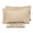 Ensemble de draps doubles dessus et dessous et taies d'oreiller unies Garrini Clarice Beige