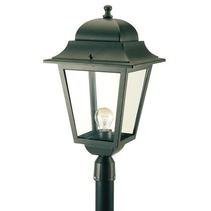 Tête de mât diamètre 60 mm couleur noire pour extérieur Maxi Square Line Livos sconto