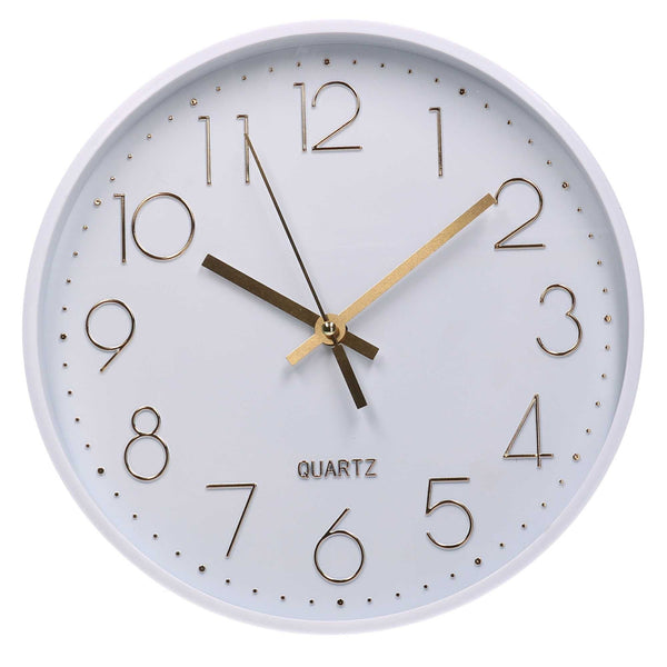 Orologio da Parete Ø30 cm in Plastica Bianco acquista