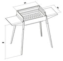 Barbecue a Carbone Carbonella 60x40 cm in Ferro Alluminato Lisa Luxury Etna F