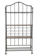 Mobile Porta Vivande Manhattan 99,3x42x185 cm in Ferro e MDF