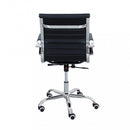 Poltrona da Ufficio Julie 60x60x100/110 h cm in Poliuretano Nero