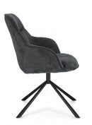 Set 2 Poltrone 56x65x86h cm Grant Dark 