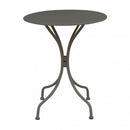 Tavolo Bristol Ø60x71h cm in Acciaio Taupe