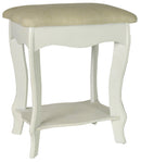 Pouf in Legno Seduta Imbottita Lipsia