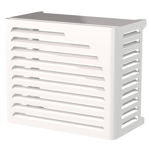 prezzo Copri Condizionatore 105x95x65 cm in Alluminio Curve L Bianco