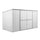 Cabane de jardin en tôle d'acier porte-outils 345x186x192 cm Enaudi Blanc