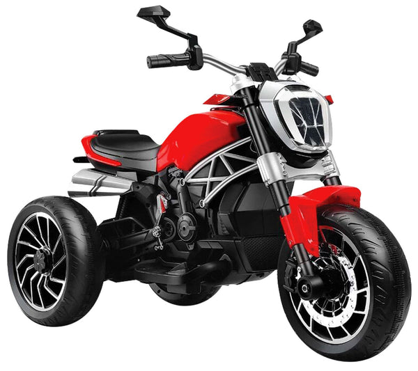 Moto Electrique Enfant 6V 3 Roues Kidfun Rouge sconto