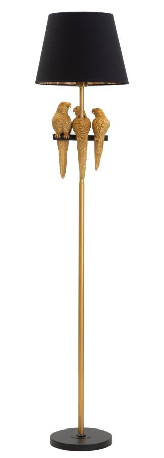 Lampada da Terra Pappagallo Ø 37x164,5 cm in Ferro e Poliestere online