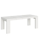 Tavolo Allungabile 160/420x90x77 cm Roxell Premium Bianco Frassino  