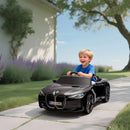 Macchina Elettrica per Bambini 12V con Licenza BMW I4 Nera