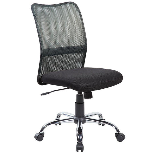 online Chaise de bureau Tosini Denver en maille noire