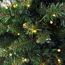 Albero di Natale Artificiale 210 cm 700 Luci LED Verde 