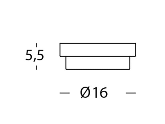 Plafoniera da Esterno a LED 8W Tonda Sovil Laser Bianco
