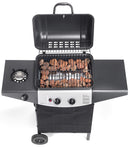 Barbecue a Gas GPL con Pietra Lavica 1 Fuoco Ompagrill 4939 Double