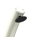 Doccia Solare da Giardino 25L Miscelatore e Lavapiedi Sined Emi Bianca