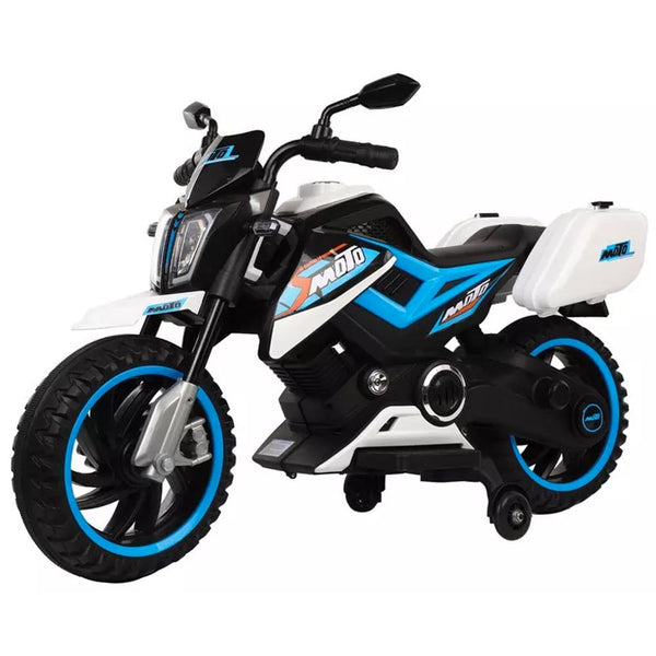 sconto Moto électrique pour enfants 12V Motocross Enduro Bleu