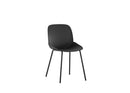 Set 4 Sedie Eva 46x55x79 cm in Polipropilene Nero       