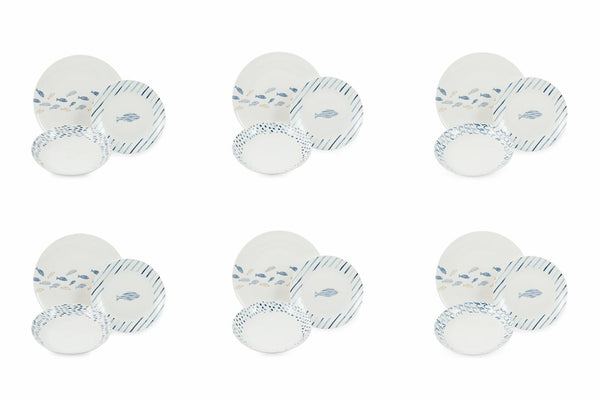 prezzo Service de table 18 pièces en porcelaine VdE Tivoli 1996 Maratea