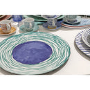 Set 6 Sottopiatti Tondi Ø33x1,5 cm in Latta VdE Tivoli 1996 Aurora 