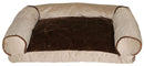 Divanetto Tappeto per Cani e Gatti Marrone e Panna Varie Misure