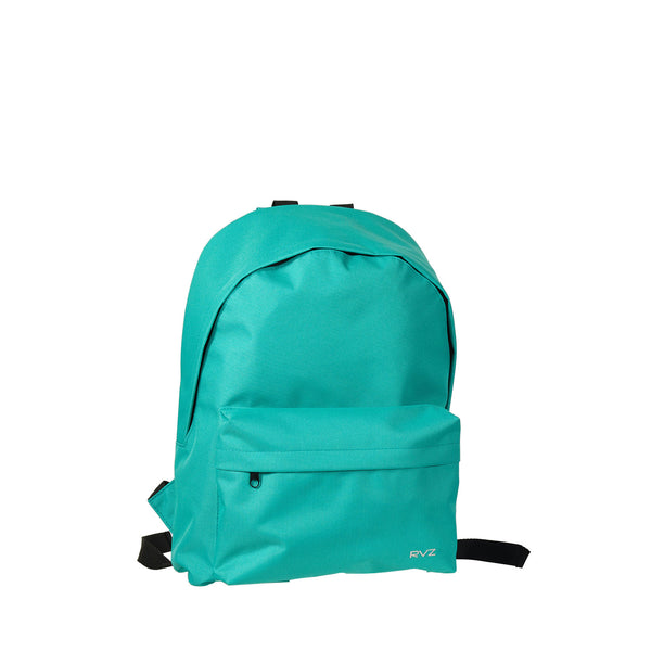 Zaino in Poliestere con Tasca Frontale e Spallacci Imbottiti Ravizzoni Madrid Verde Acqua acquista