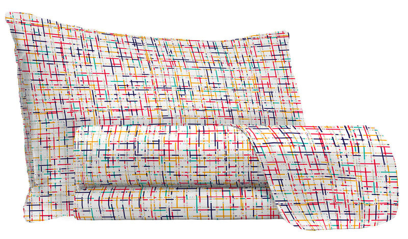 Set Lenzuola Sopra Sotto e Federe in Microfibra Snake World Varie Misure