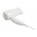 Asciugacapelli Phon Pieghevole da Viaggio 1200W Kooper Compact Bianco