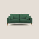 Divano 2 Posti 166x95x91 cm in Tessuto Verde
