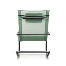 Sedia Sdraio a Dondolo da Giardino Rocking Sky 147,5x62x89 cm in Textilene Verde      