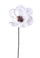Lot de 3 fleurs de magnolia artificielles hauteur 63 cm blanches