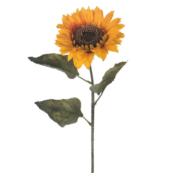 acquista Set 8 Tournesols Artificiels Hauteur 72 cm Jaune