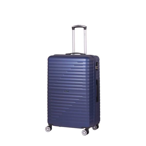 Trolley Valigia Grande Rigido 4 Ruote con Combinazione in ABS Ravizzoni Svezia Blu Scuro sconto