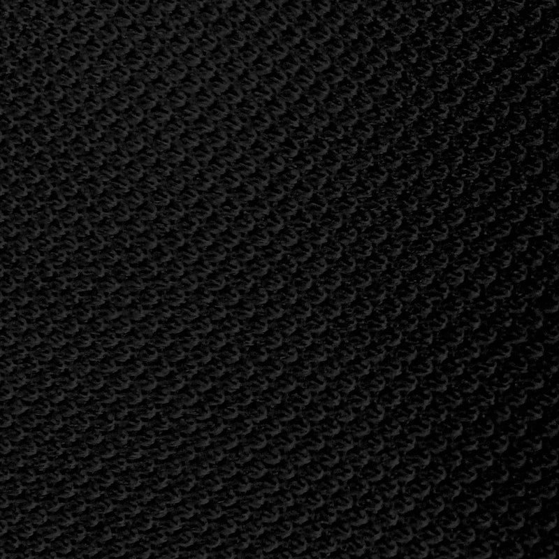 Set 2 Coprisedie Elasticizzati in Poliestere Nero 