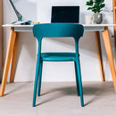 Set 4 Sedie Impilabili 50x75,5x52 cm in Polipropilene New America Ottanio