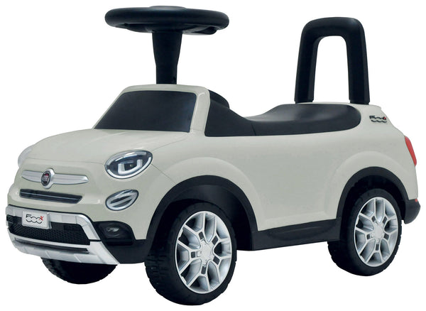 Voiture porteur sous licence Fiat 500X blanche pour enfants acquista