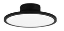Plafoniera da Interno a LED in Metallo Nero Opaco