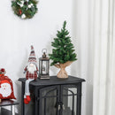Mini Albero di Natale Artificiale 60 cm 70 Rami  Pino Verde