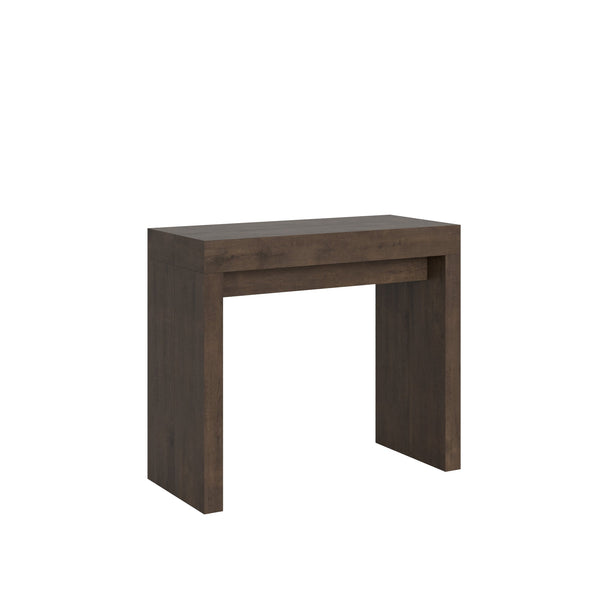 acquista Consolle Allungabile 90-300x42x77 cm in Nobilitato Marrone
