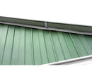 Casetta Box da Giardino in Lamiera di Acciaio 664x721x372 cm Verde